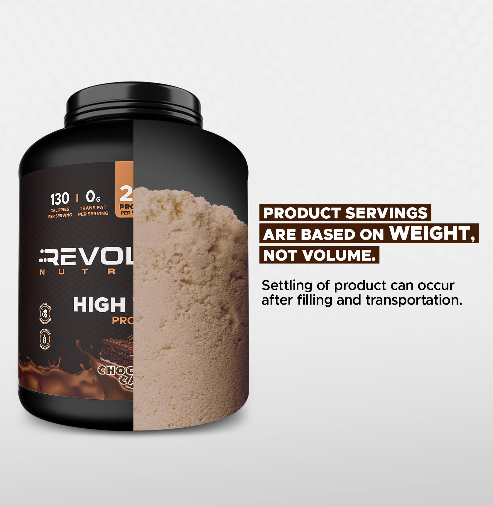 Whey Protein Isolate Chocolate Cake 25g Protein 6 lb