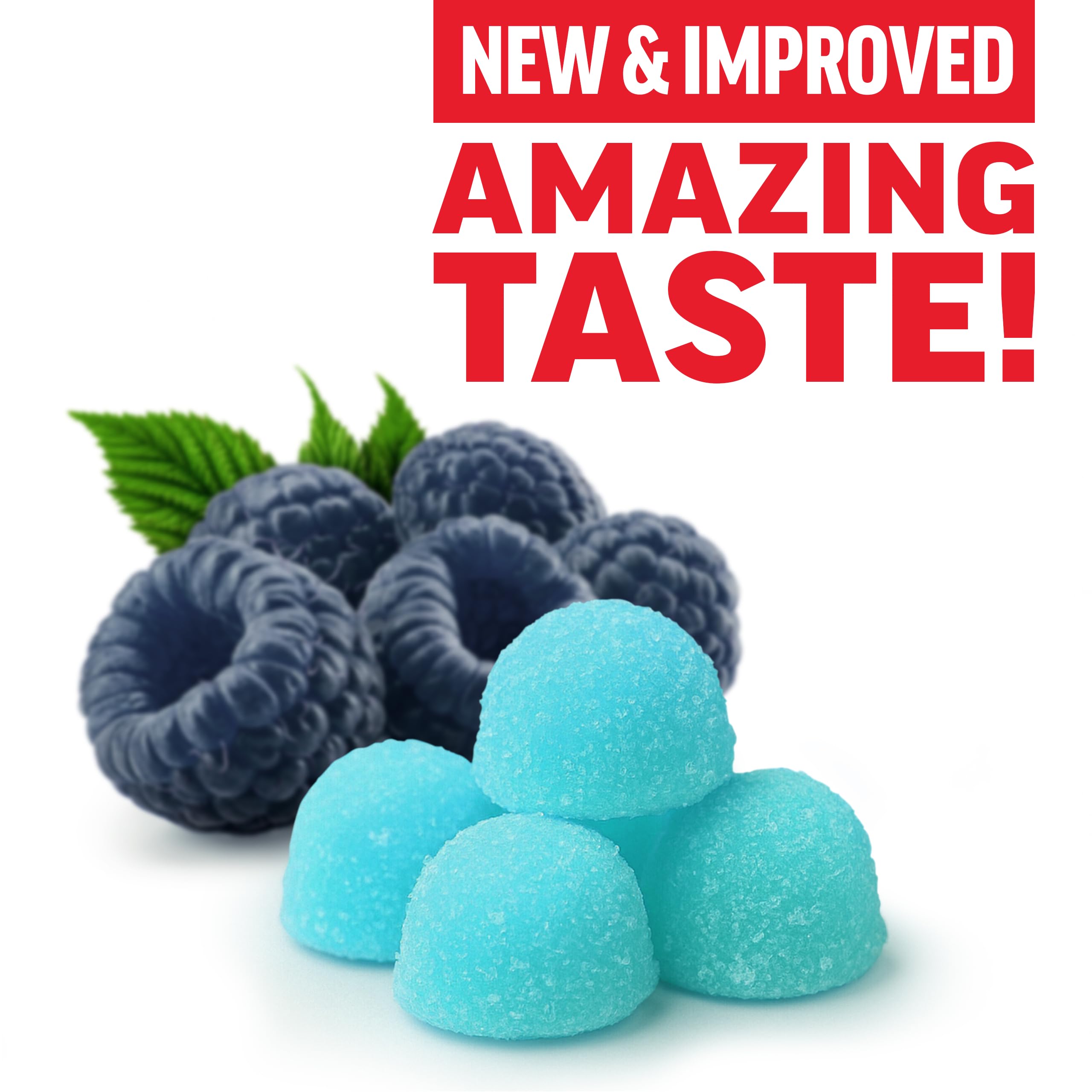 Blue Raspberry Creatine Monohydrate Gummies 5g Dose