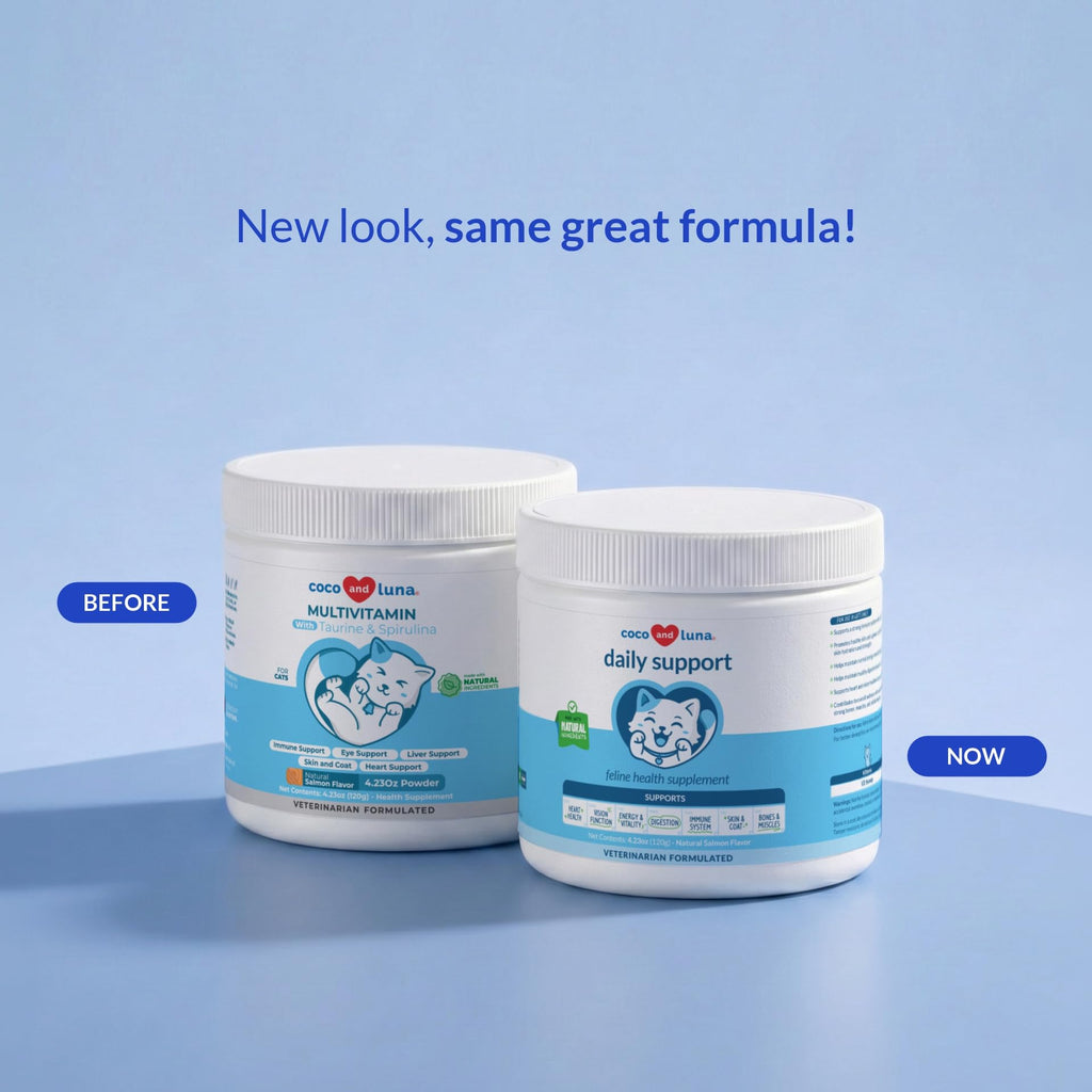 Daily Multivitamin Powder for Cats – L-Lysine, Taurine & Fish Oil 4oz