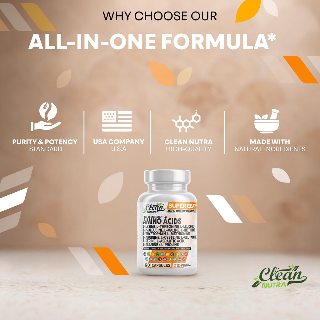 Essential Amino Acids Supplement – Muscle Recovery & Performance