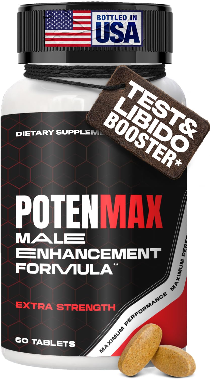 Male Libido Booster Supplement – Stamina & Performance, 60 Ct