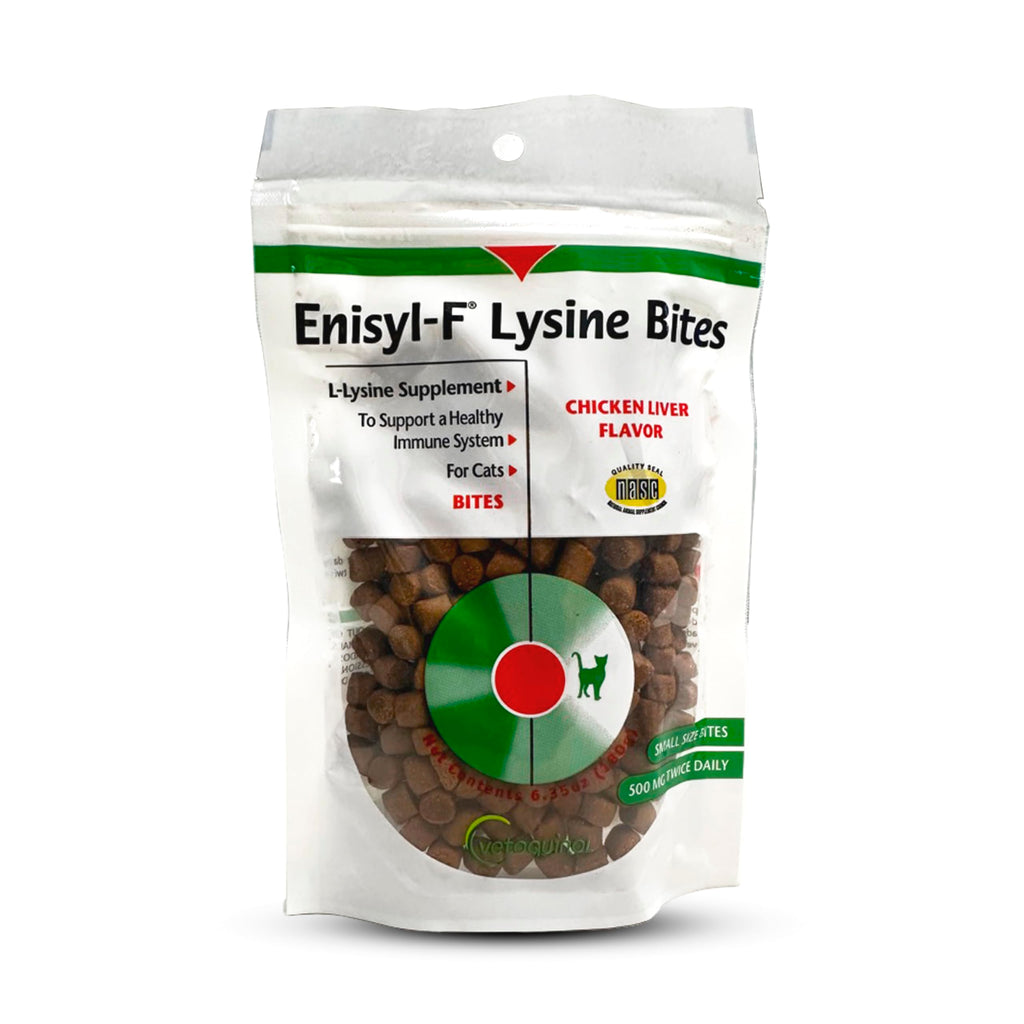 L-Lysine Chews for Cats & Kittens – Chicken Liver Flavor 180g