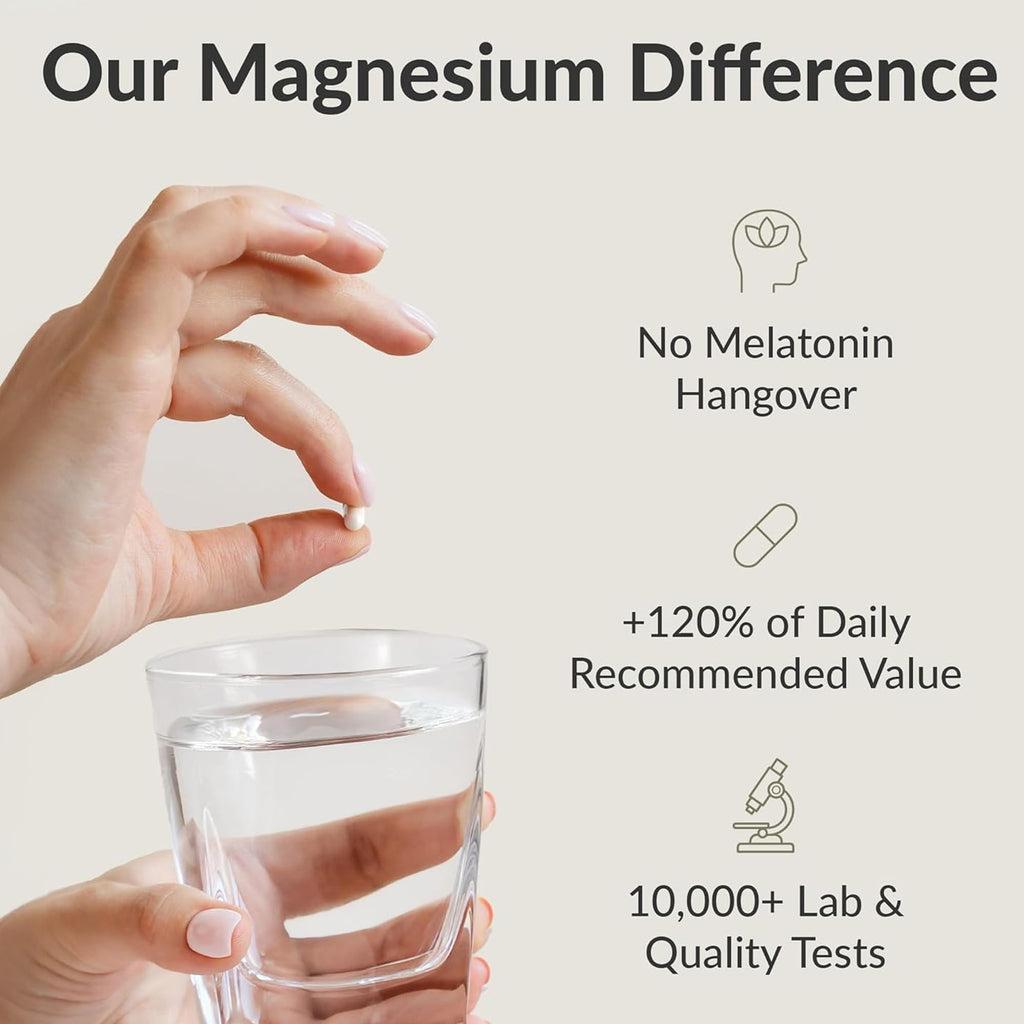 Magnesium Complex 500mg – 7 Forms for Sleep & Brain Support, 60 Caps
