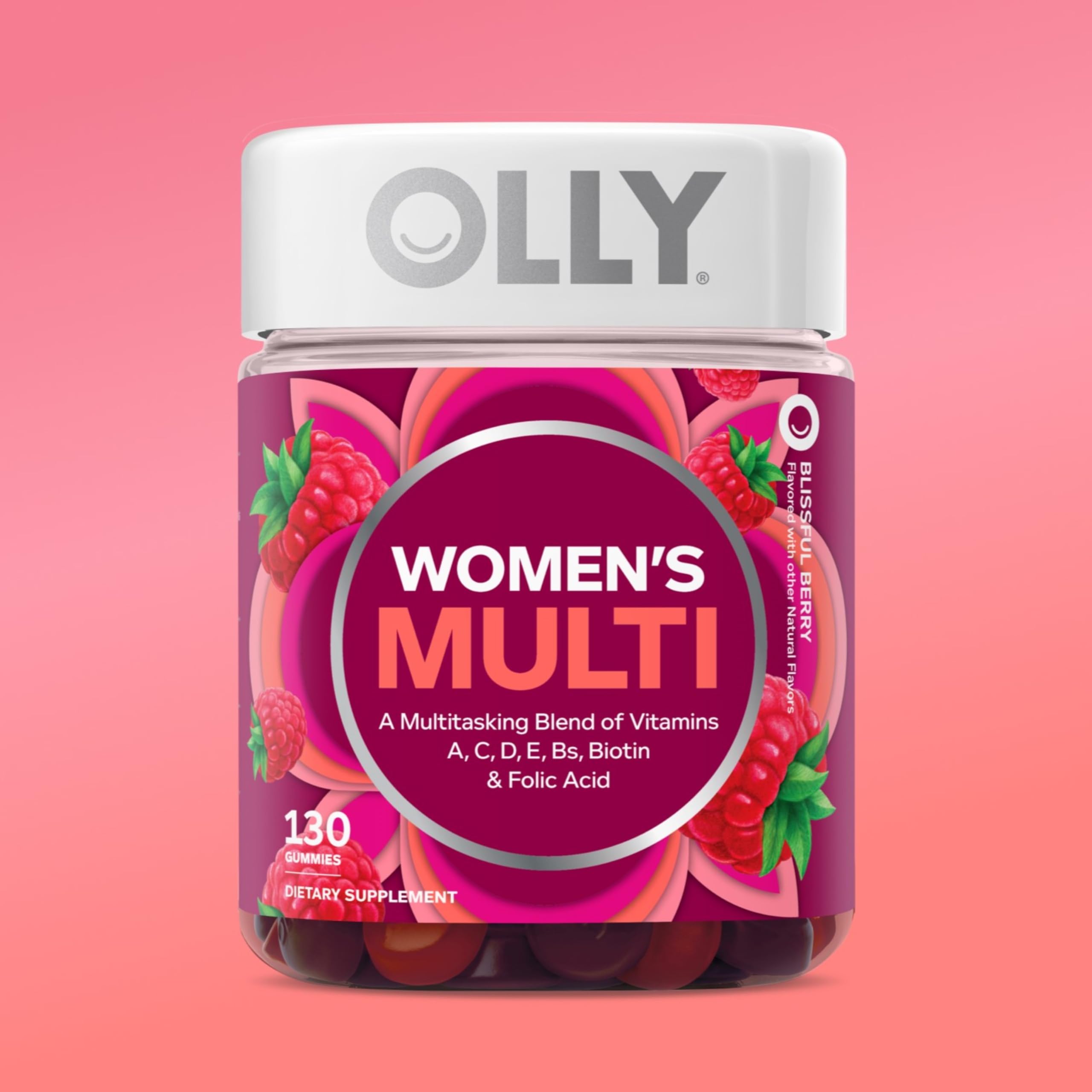 Multivitamin Gummies with Biotin – Berry Flavor, 130 Count