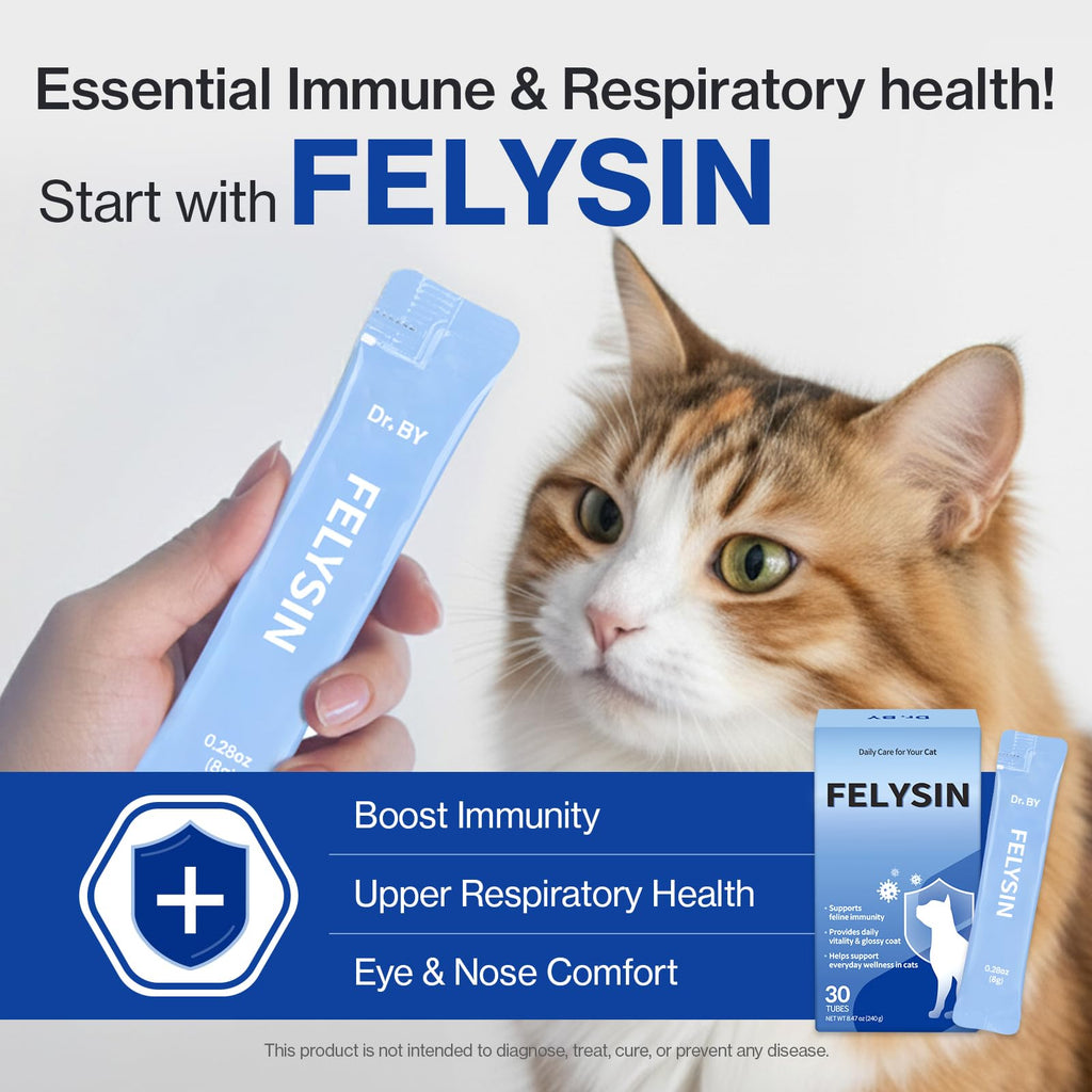 L-Lysine Lickable Immune Support Supplement for Cats – 30ct