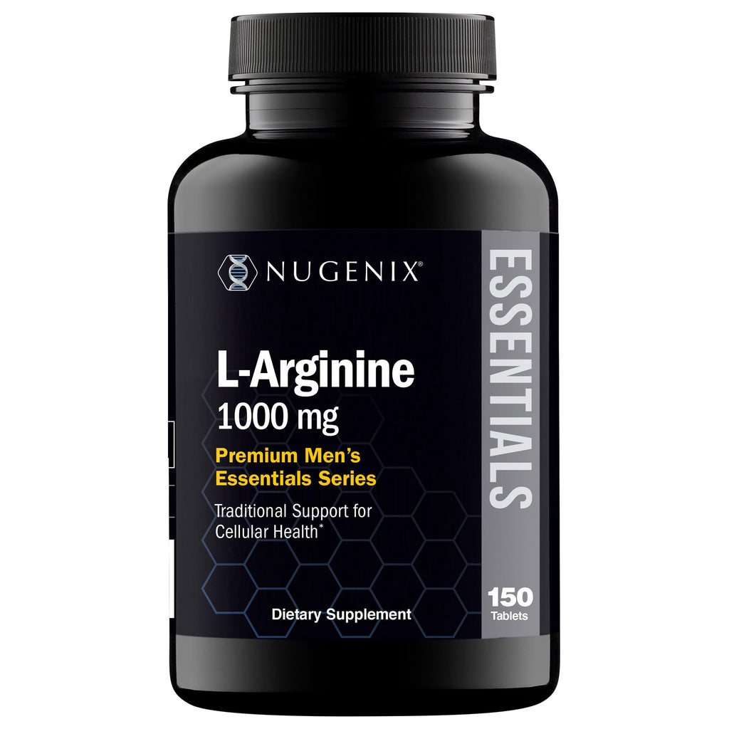 L-Arginine 1000 mg Tablets – Nitric Oxide & Circulation Support, 150 Ct
