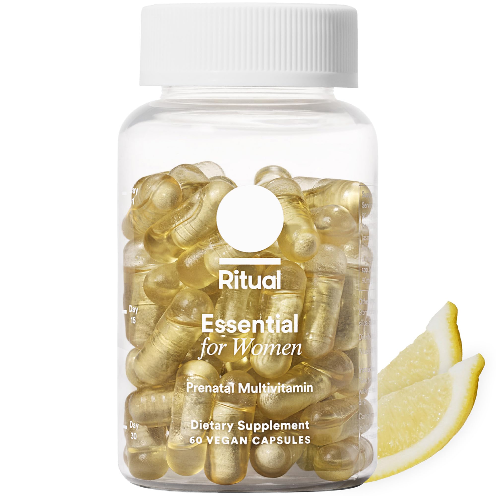 Prenatal Multivitamin DHA Folate Choline Iron 60 Capsules