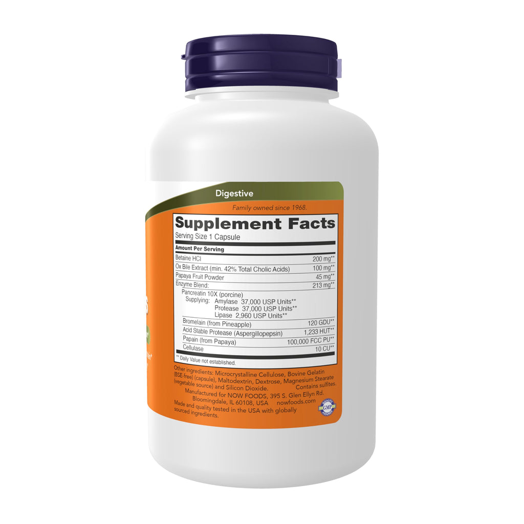 Super Digestive Enzymes with Bromelain & Papain – 180 Capsules