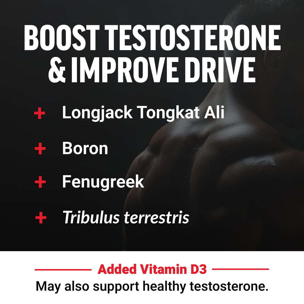 Testosterone Booster Gummies for Men – Energy & Performance, 60 Ct