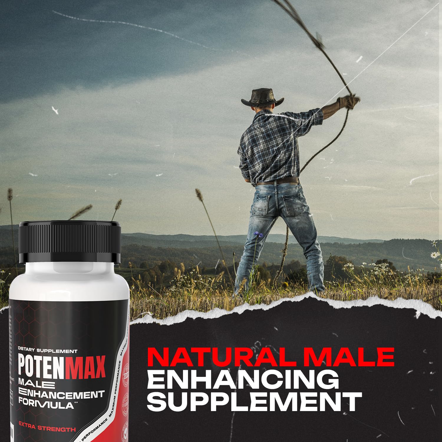 Male Libido Booster Supplement – Stamina & Performance, 60 Ct