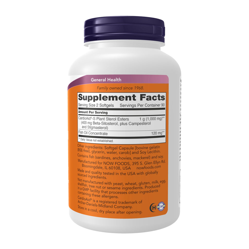 Plant Sterols Beta-Sitosterol Softgels for Cholesterol & Heart Support 180 Ct
