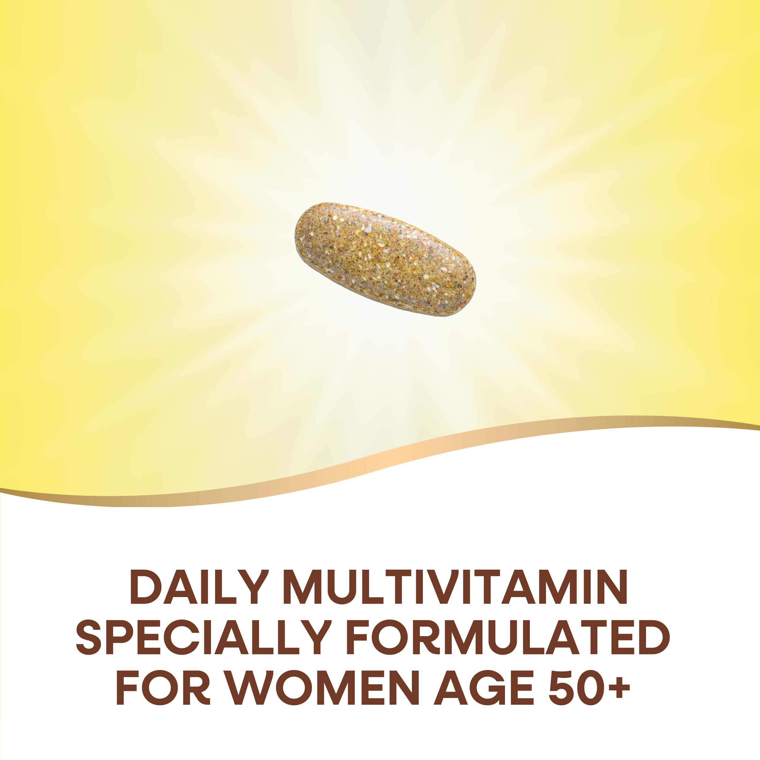 Women’s 50+ Multivitamin High Potency B12 150 Tablets 2 Pack