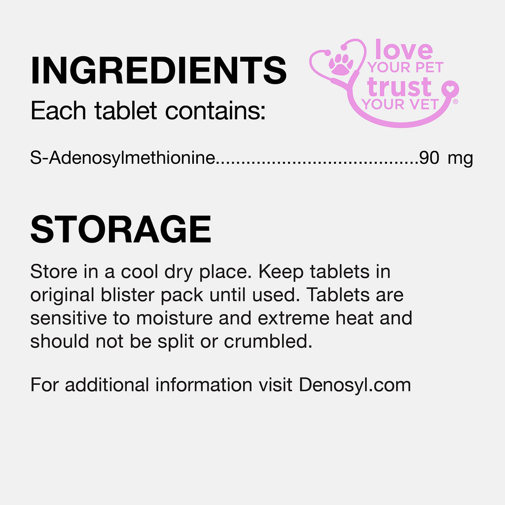 Liver Health SAMe Tablets for Dogs & Cats – 30ct