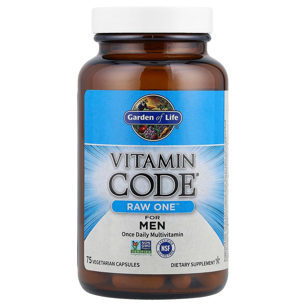 Men’s Daily Multivitamin with Probiotics & Whole Foods (75 Ct)