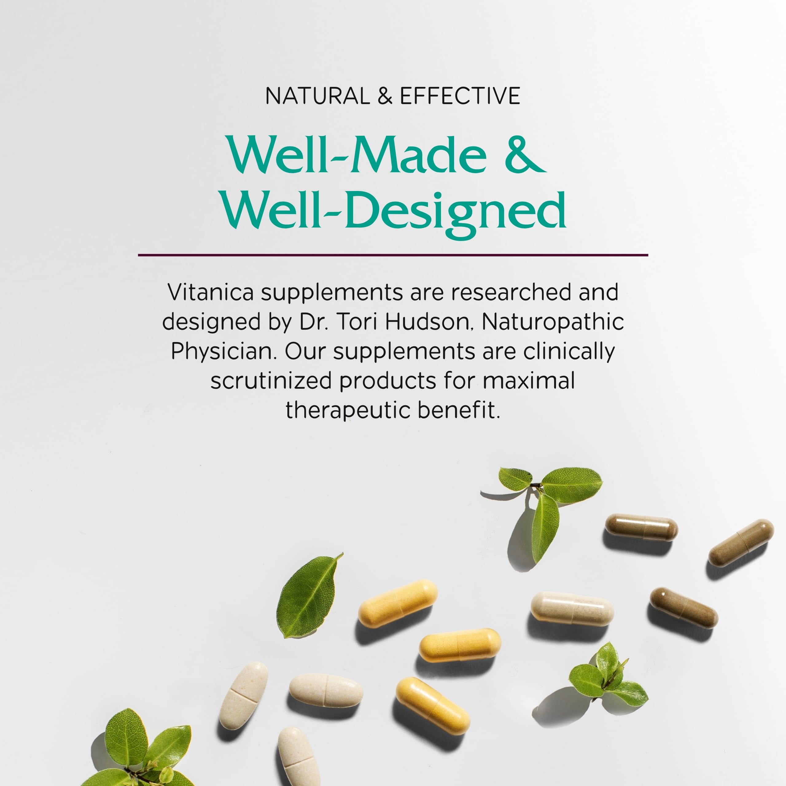 Hair Skin Nails Support Vegan Vitamins 60 Capsule