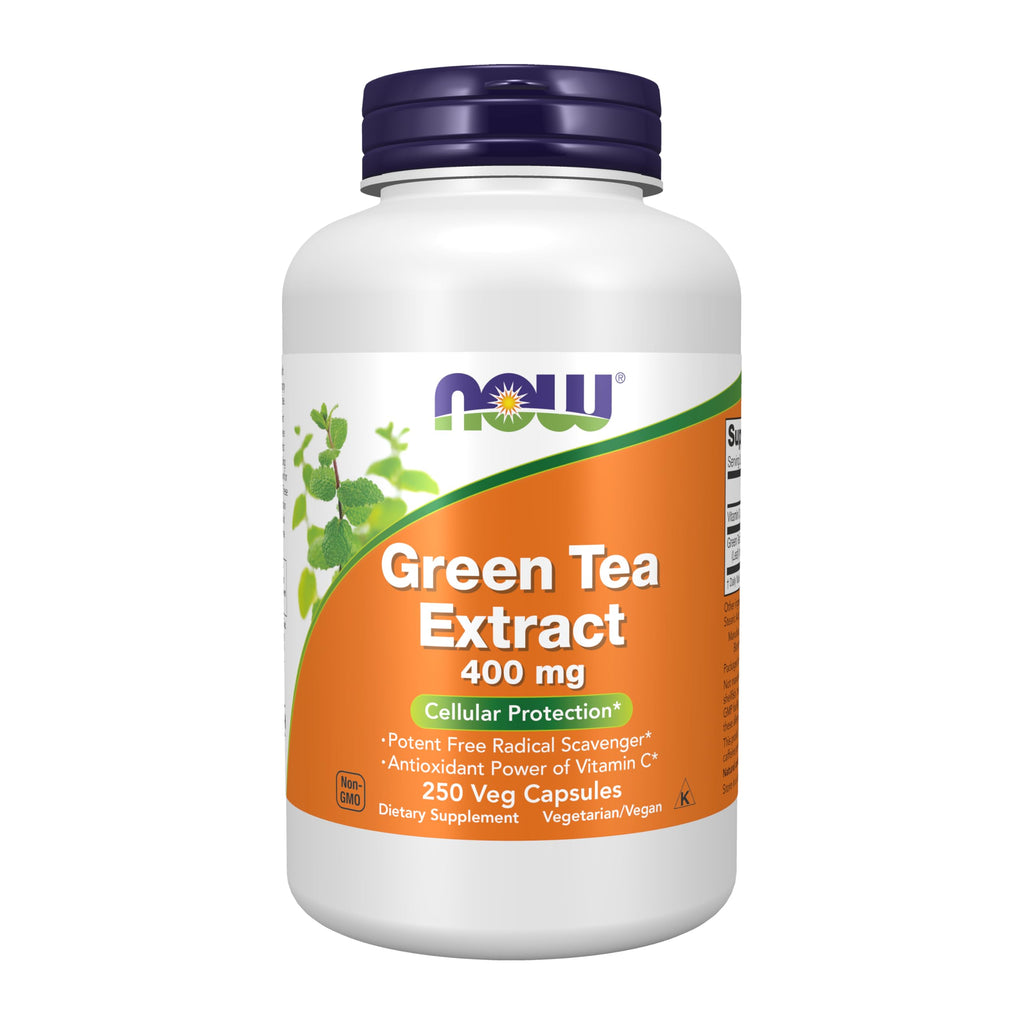 Green Tea Extract 400mg with Vitamin C – Antioxidant Support, 250 Caps