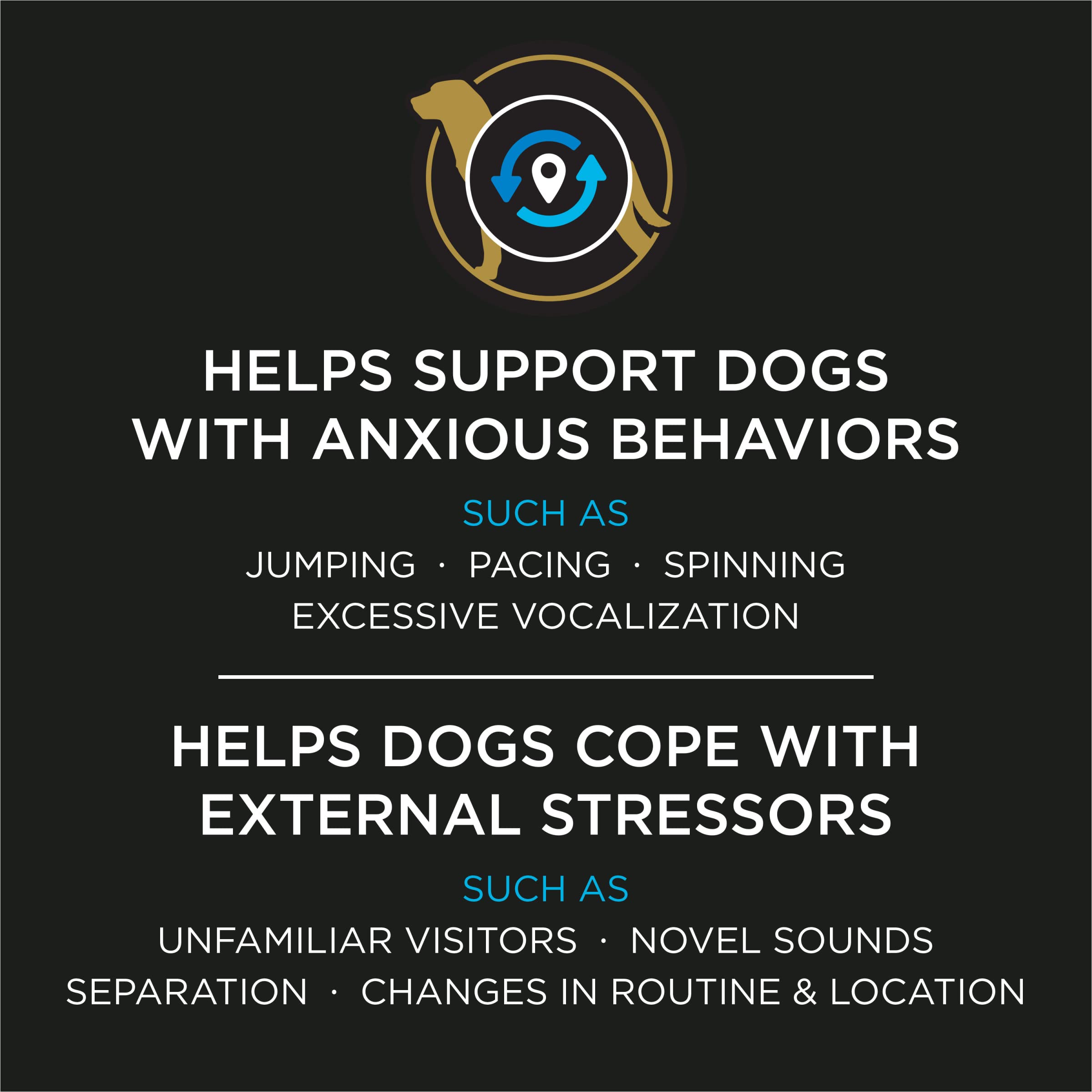 Calming Probiotic Supplement Chews for Dogs – 30ct
