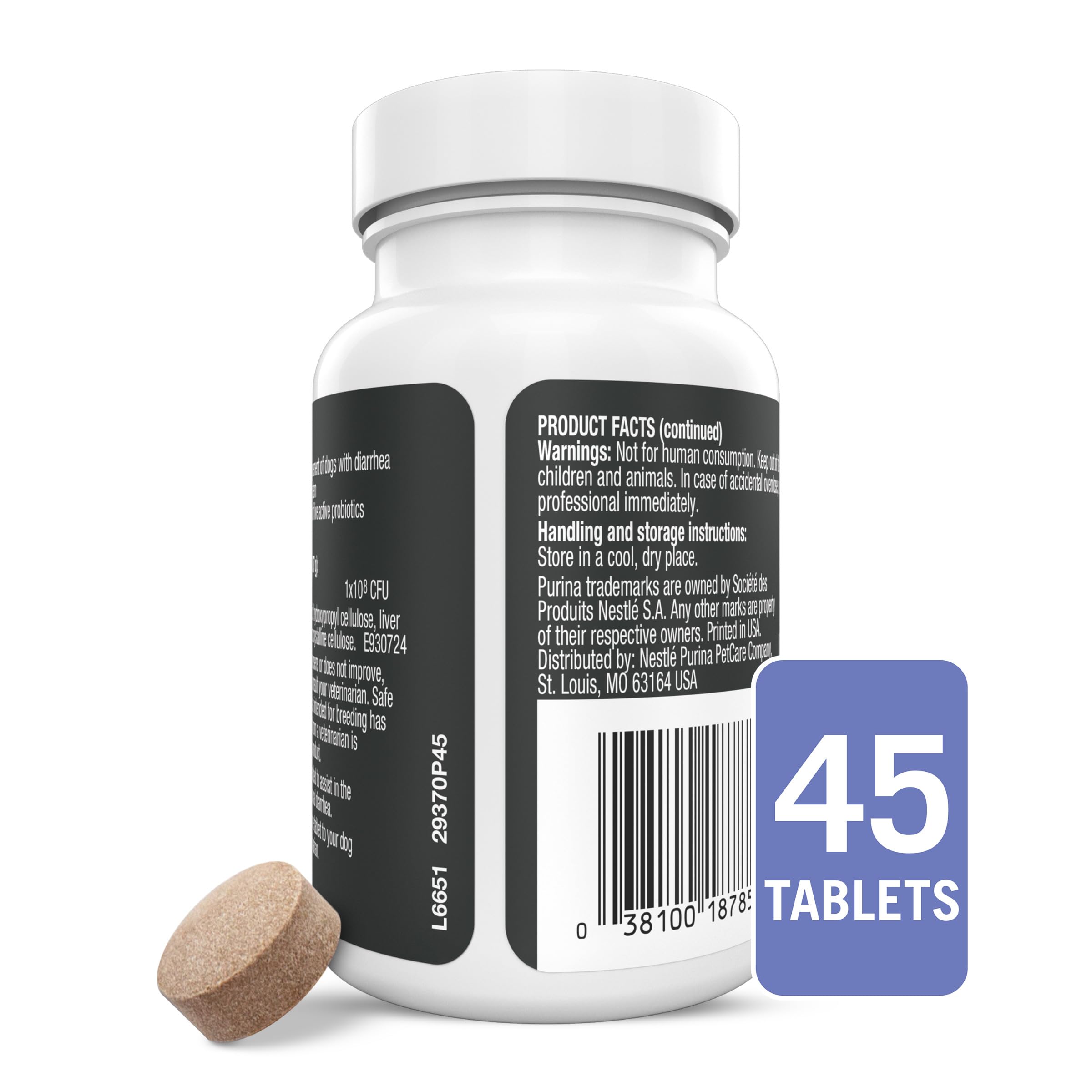 Daily Probiotic Chewable Tablets for Dogs – Digestive Health 45ct