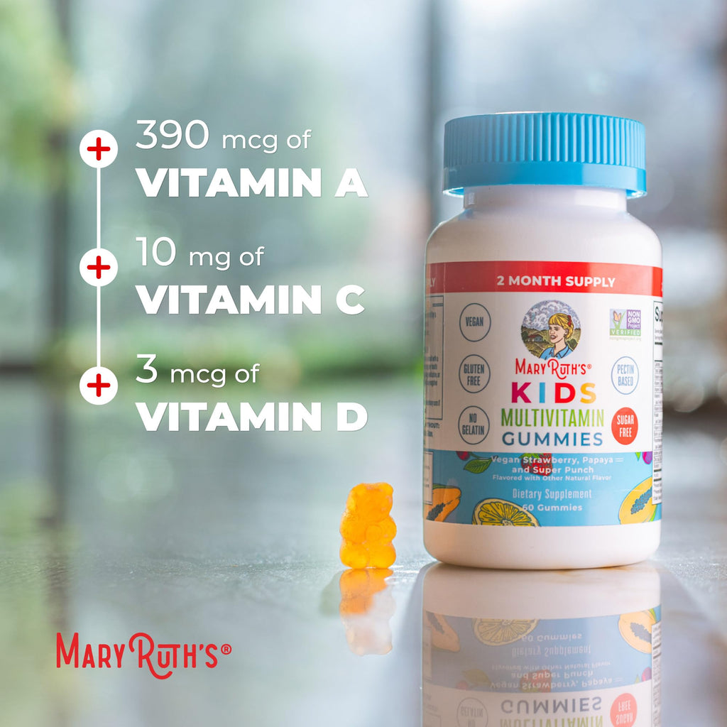 Kids Sugar Free Multivitamin Gummies Daily Support 60 Count