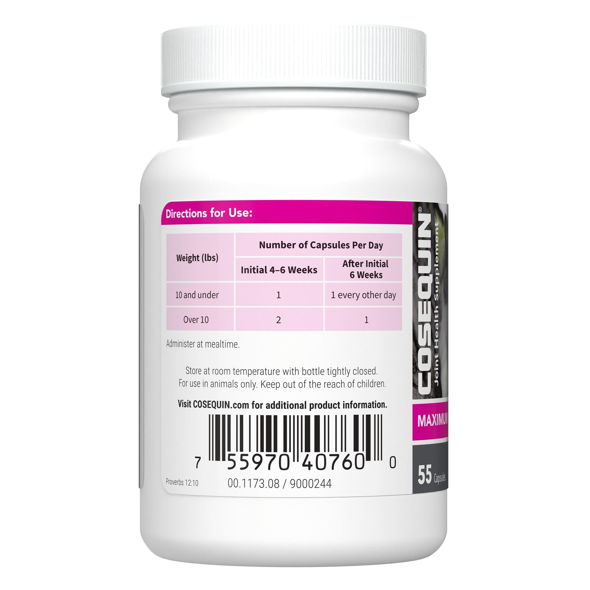 Joint Sprinkle Capsules for Cats – Glucosamine & Chondroitin 55ct