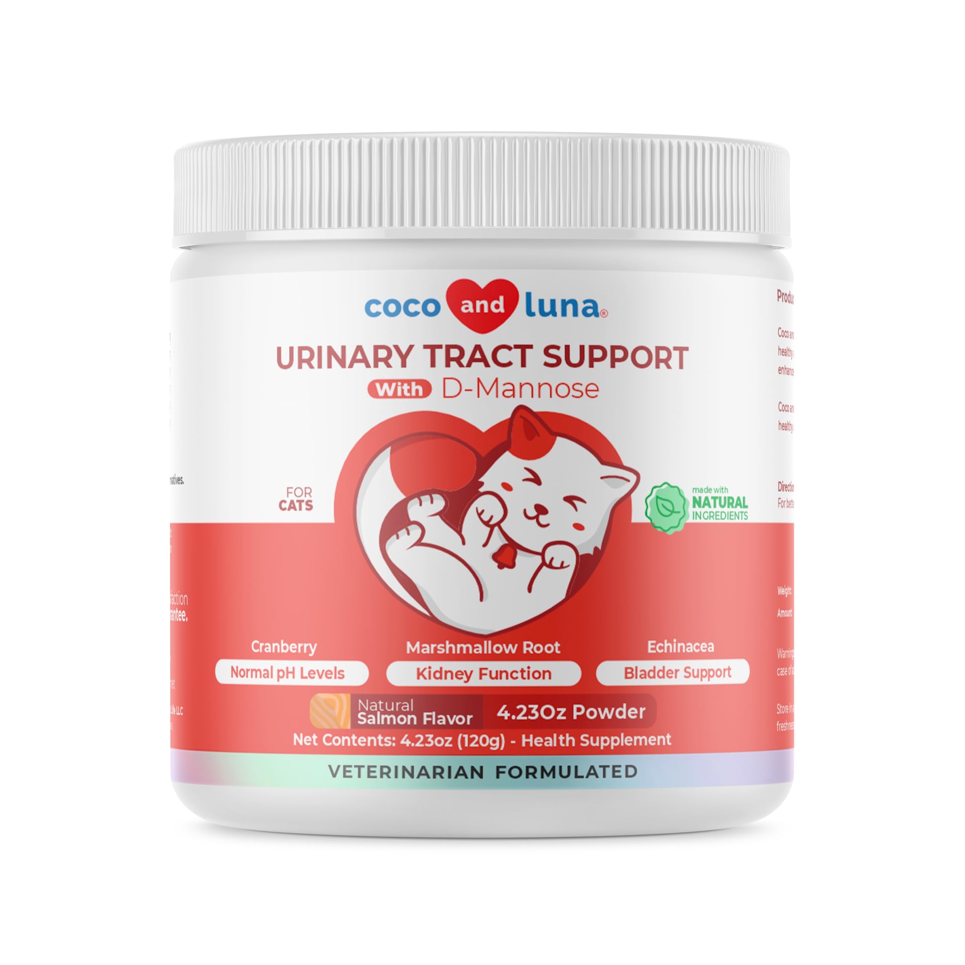 Cranberry Urinary Tract Support Powder for Cats – Bladder Health