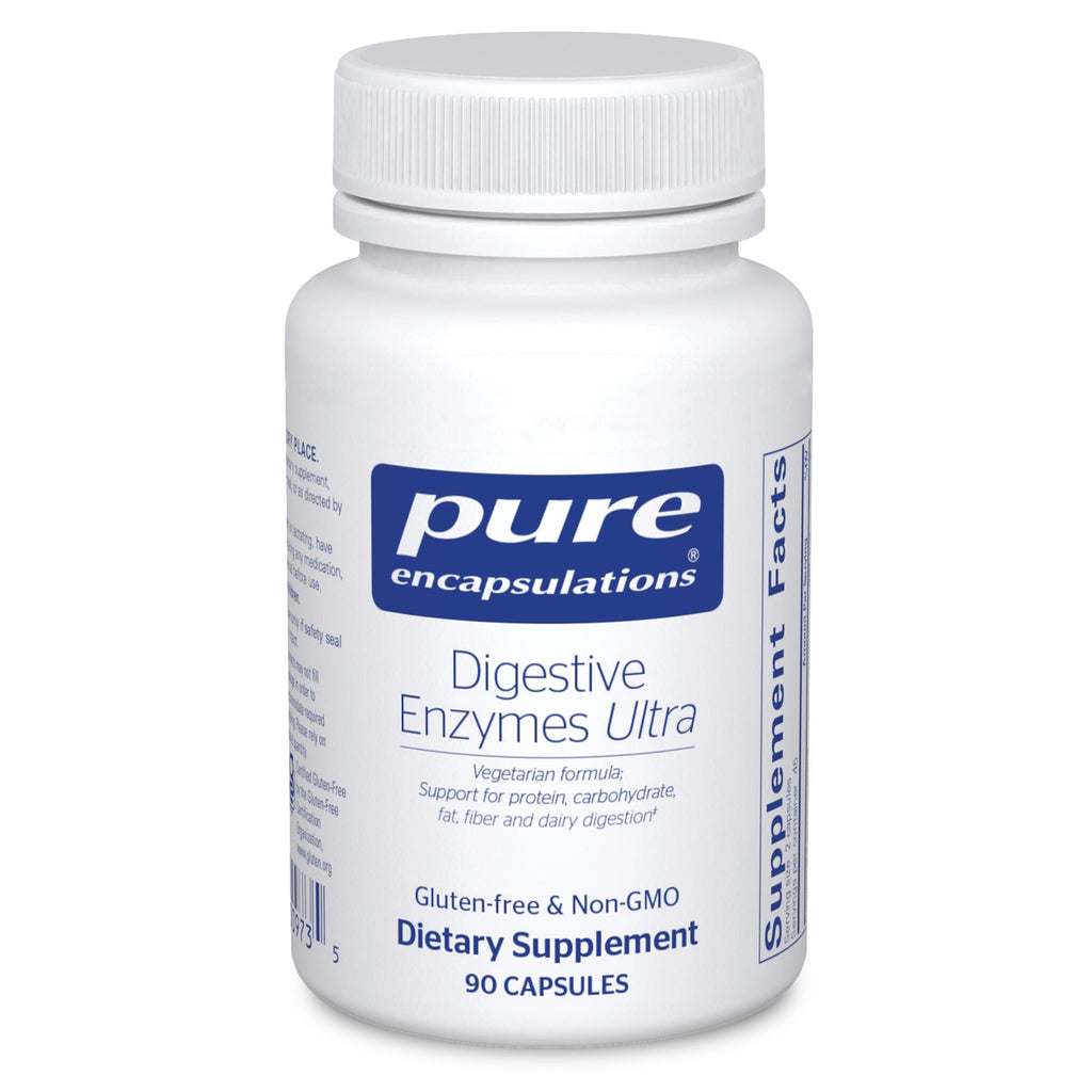 Digestive Enzymes Supplement – Protein & Carb Support, 90 Caps