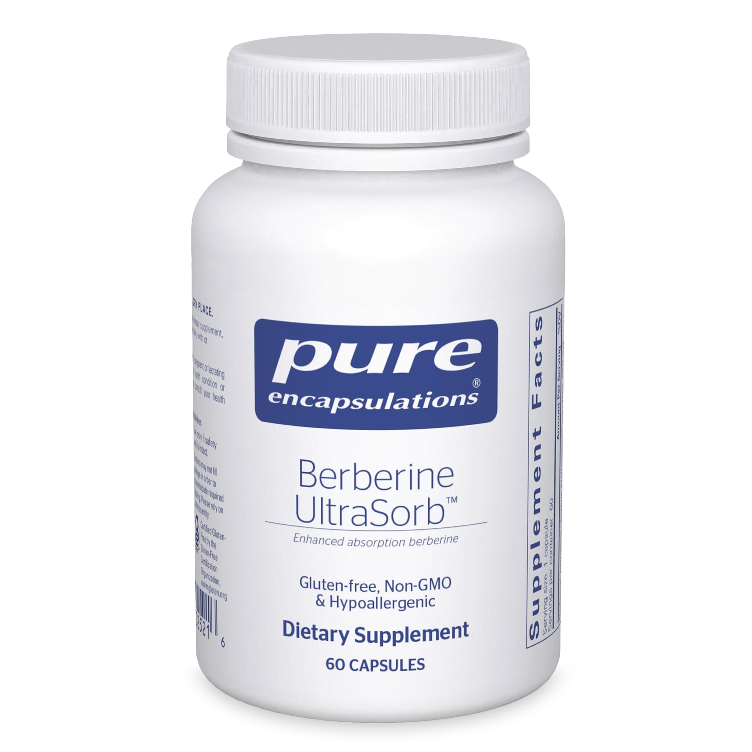 Berberine Phytosome 550mg – Enhanced Absorption, 60 Capsules