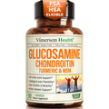Glucosamine Chondroitin MSM Capsules for Joint Health & Flexibility Support 90 Ct