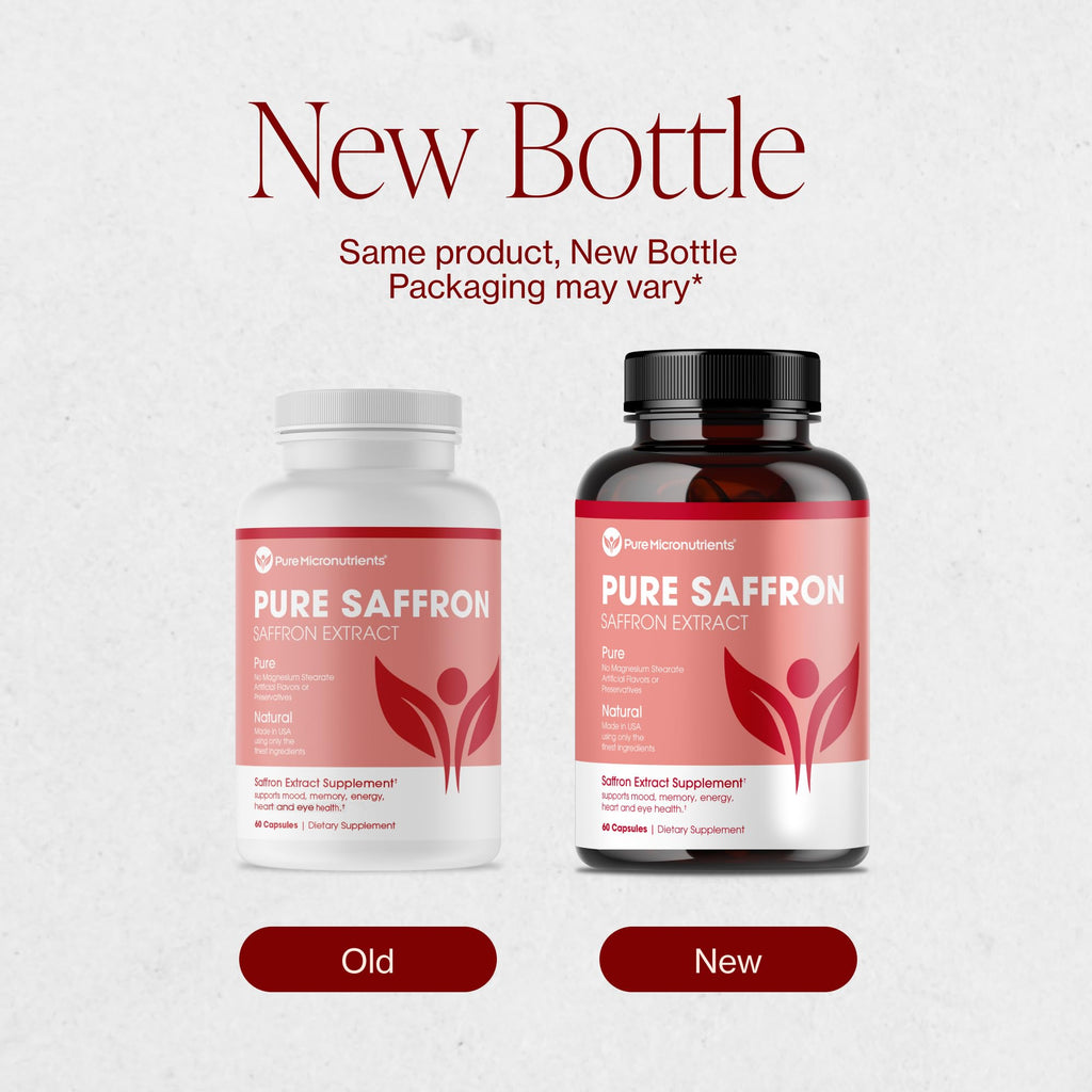 Saffron Extract Capsules – Mood, Energy & Eye Support