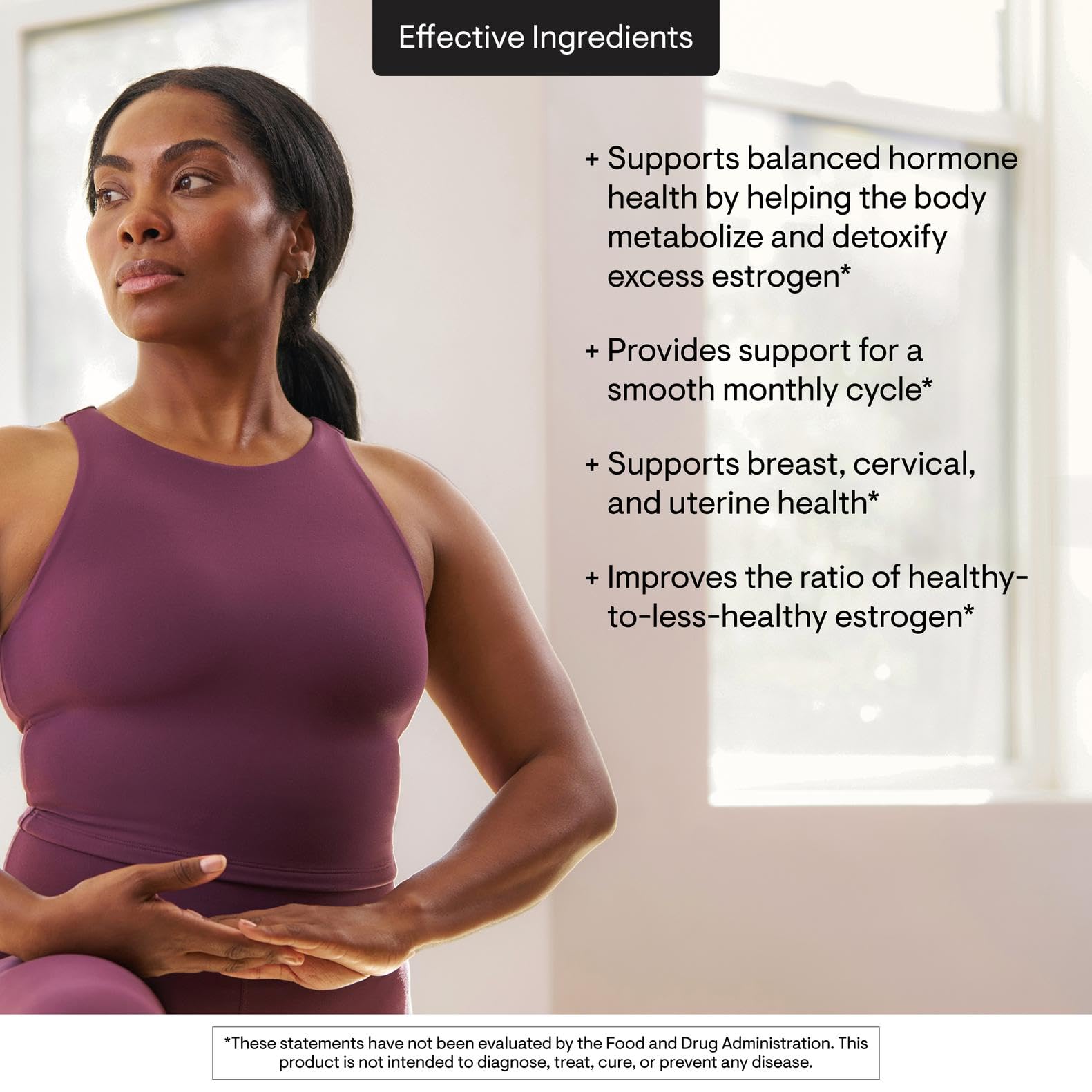 Hormone Balance Supplement with DIM – Estrogen Support, 60 Servings