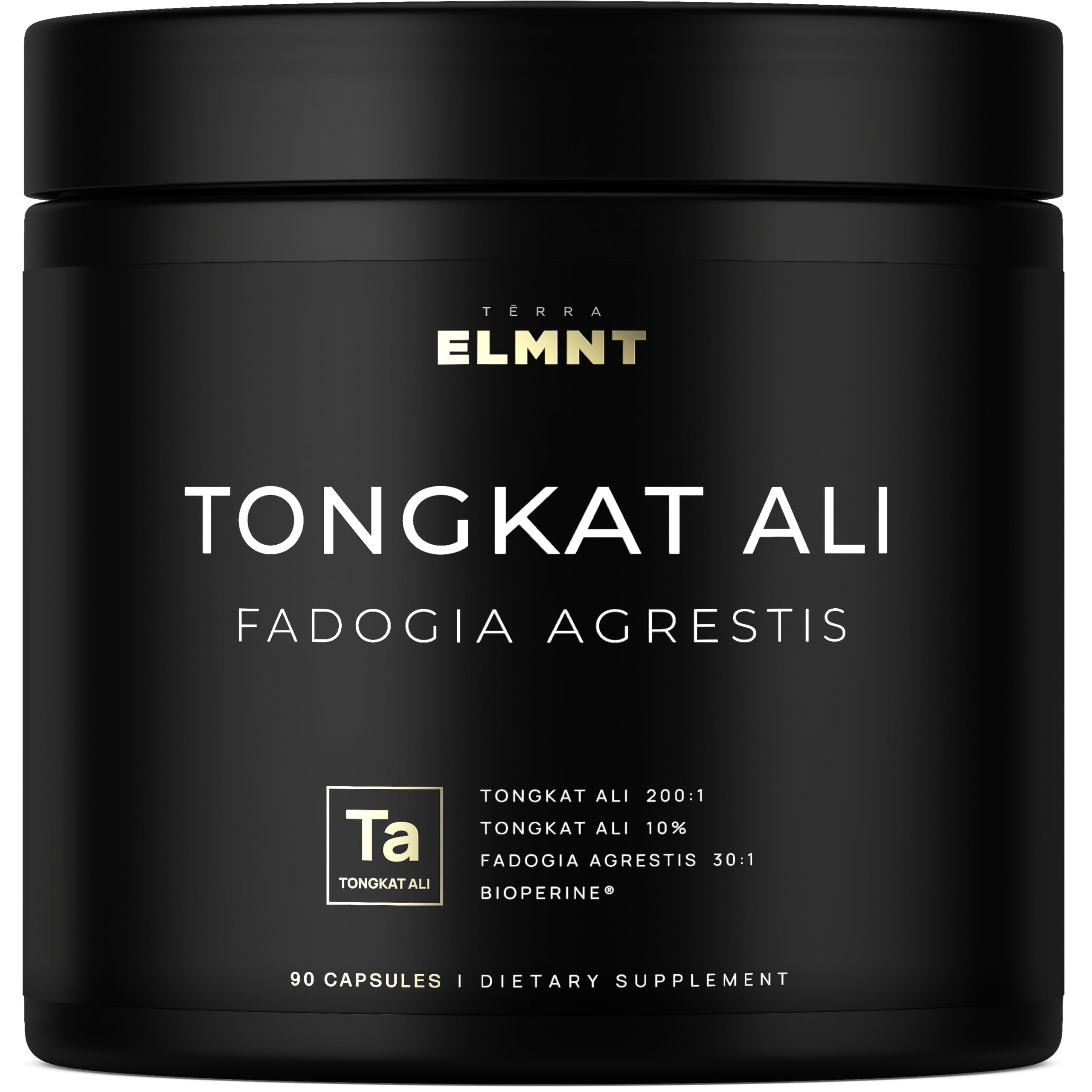 Tongkat Ali & Fadogia Capsules for Testosterone, Muscle & Performance Support