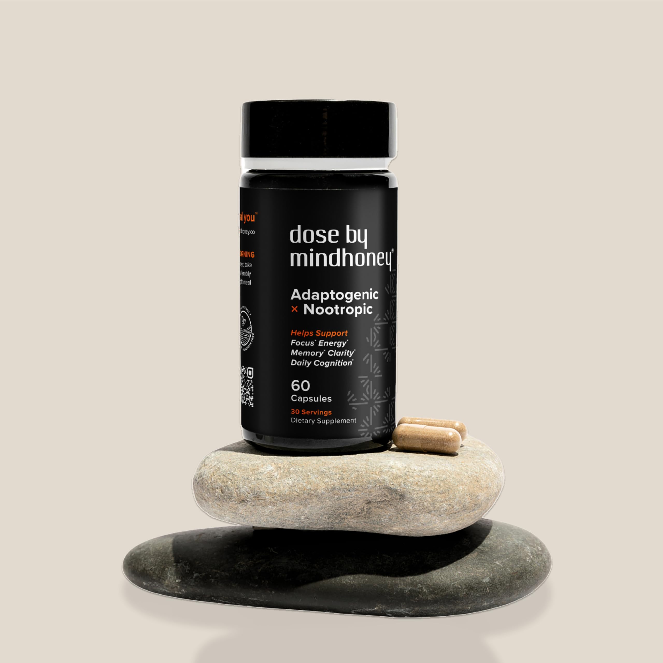Nootropic Brain Supplement with Lion’s Mane for Focus, Mood & Memory Support