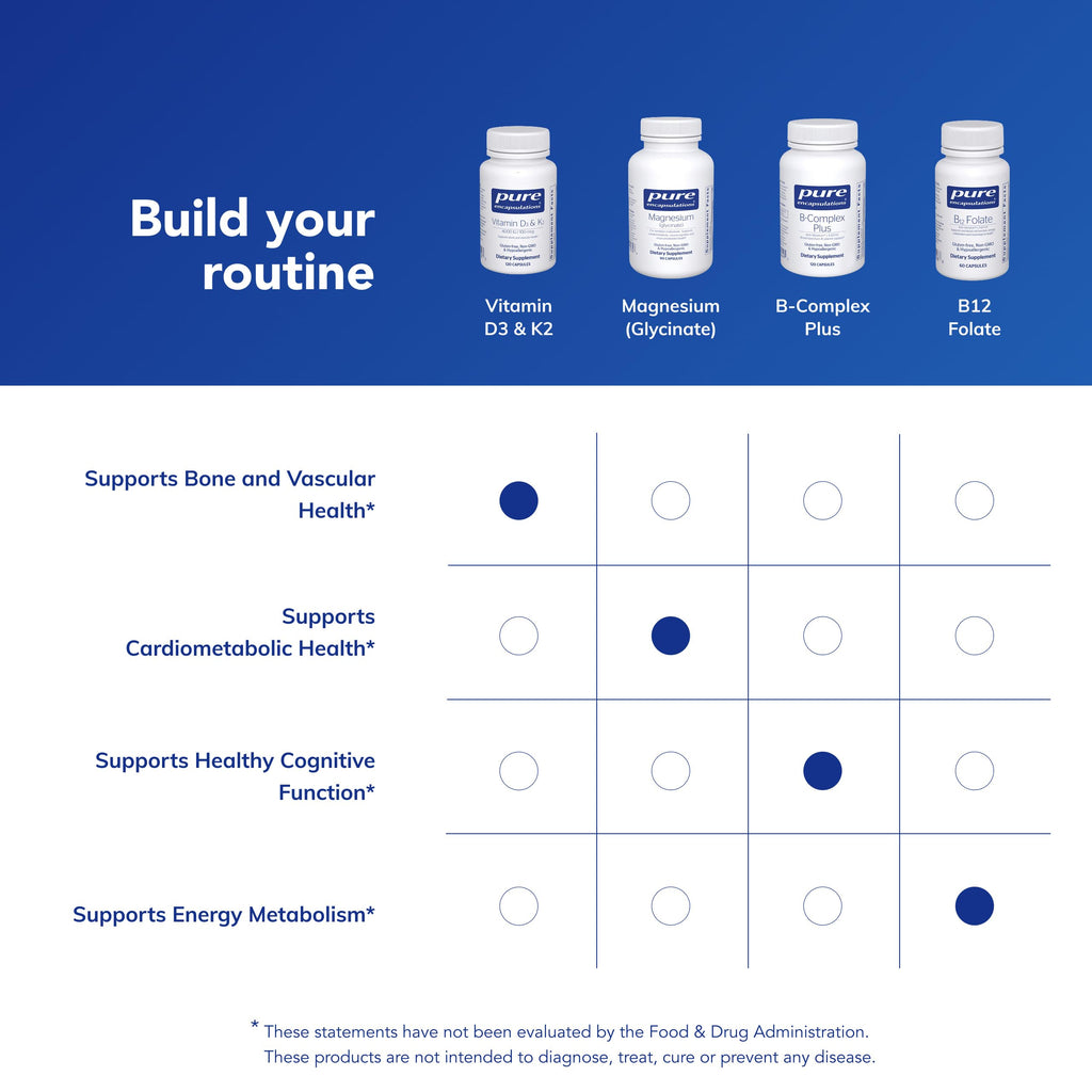 Vitamin D3 & K2 Supplement – Bone & Immune Support, 120 Caps