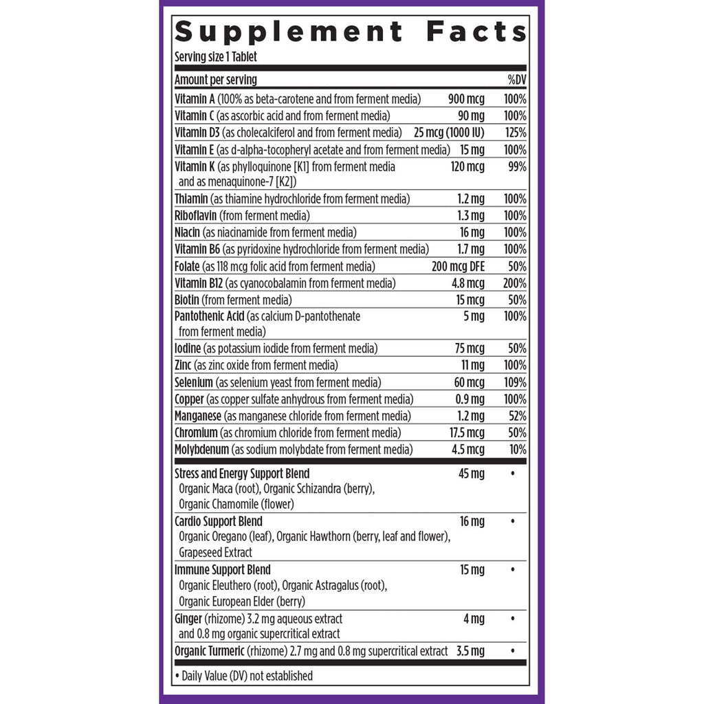 Men's Daily Multivitamin | B12, D3, Vitamin C & Zinc