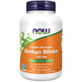 Ginkgo Biloba 120mg Capsules for Memory, Focus & Circulation Support 200 Ct