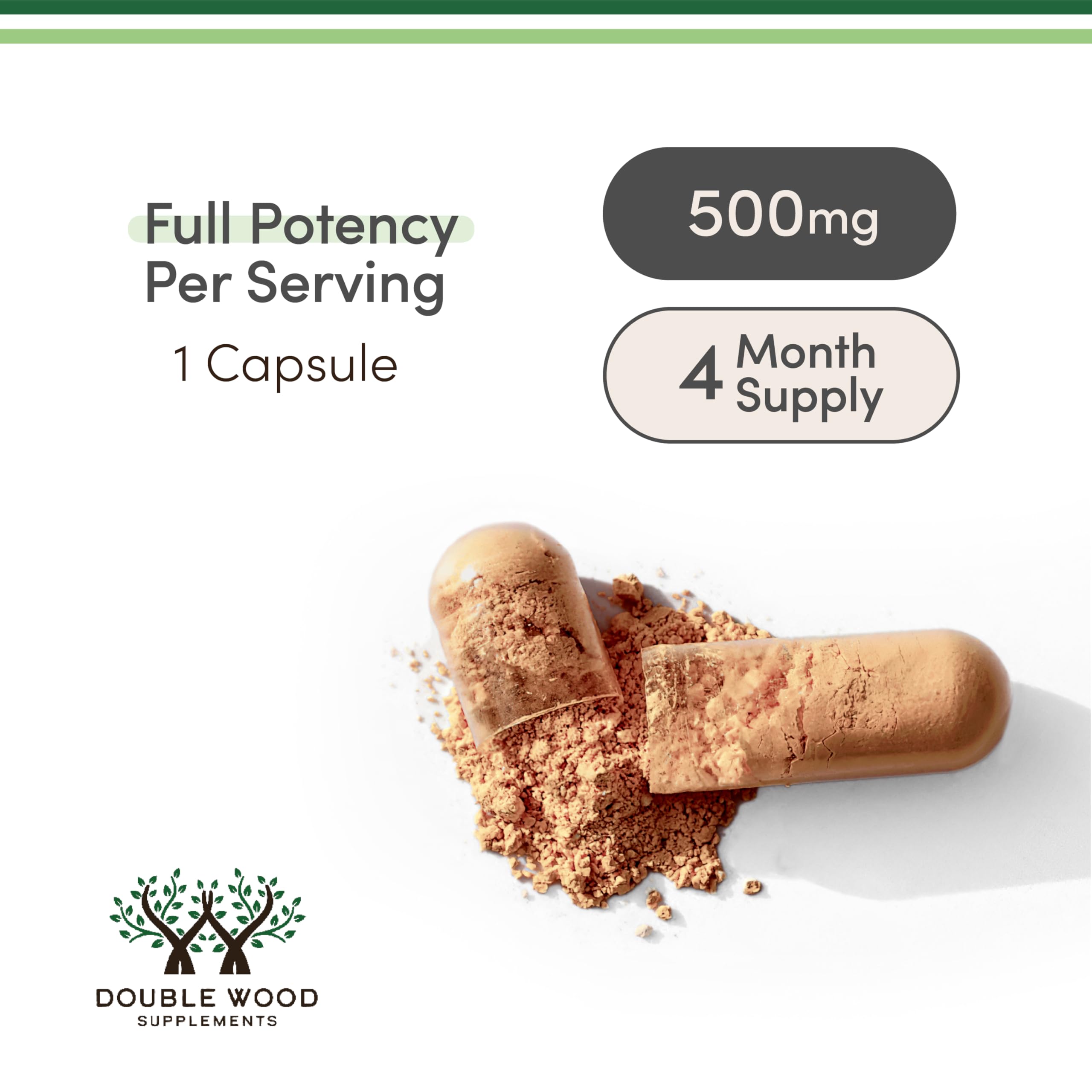 Rhodiola Rosea 500mg Capsules for Stress, Energy & Performance Support