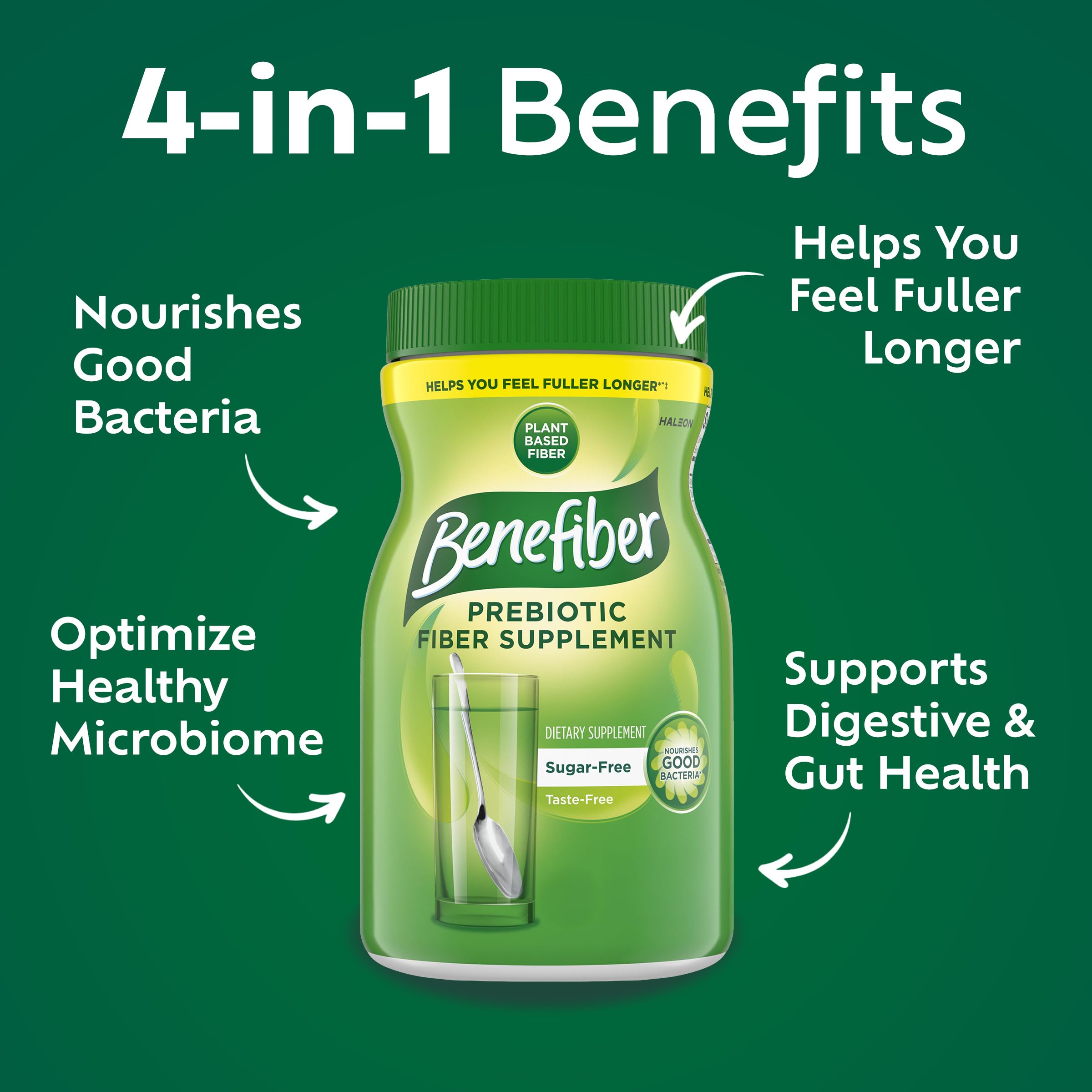 Prebiotic Fiber Powder – Digestive Health Support, 250 Servings