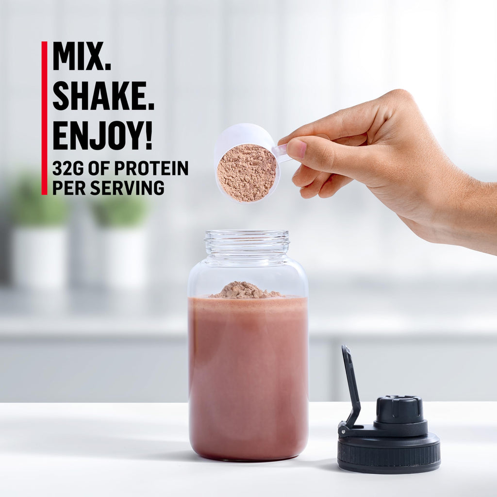 Chocolate Protein Powder 32g Protein Low Sugar 4.94 lb