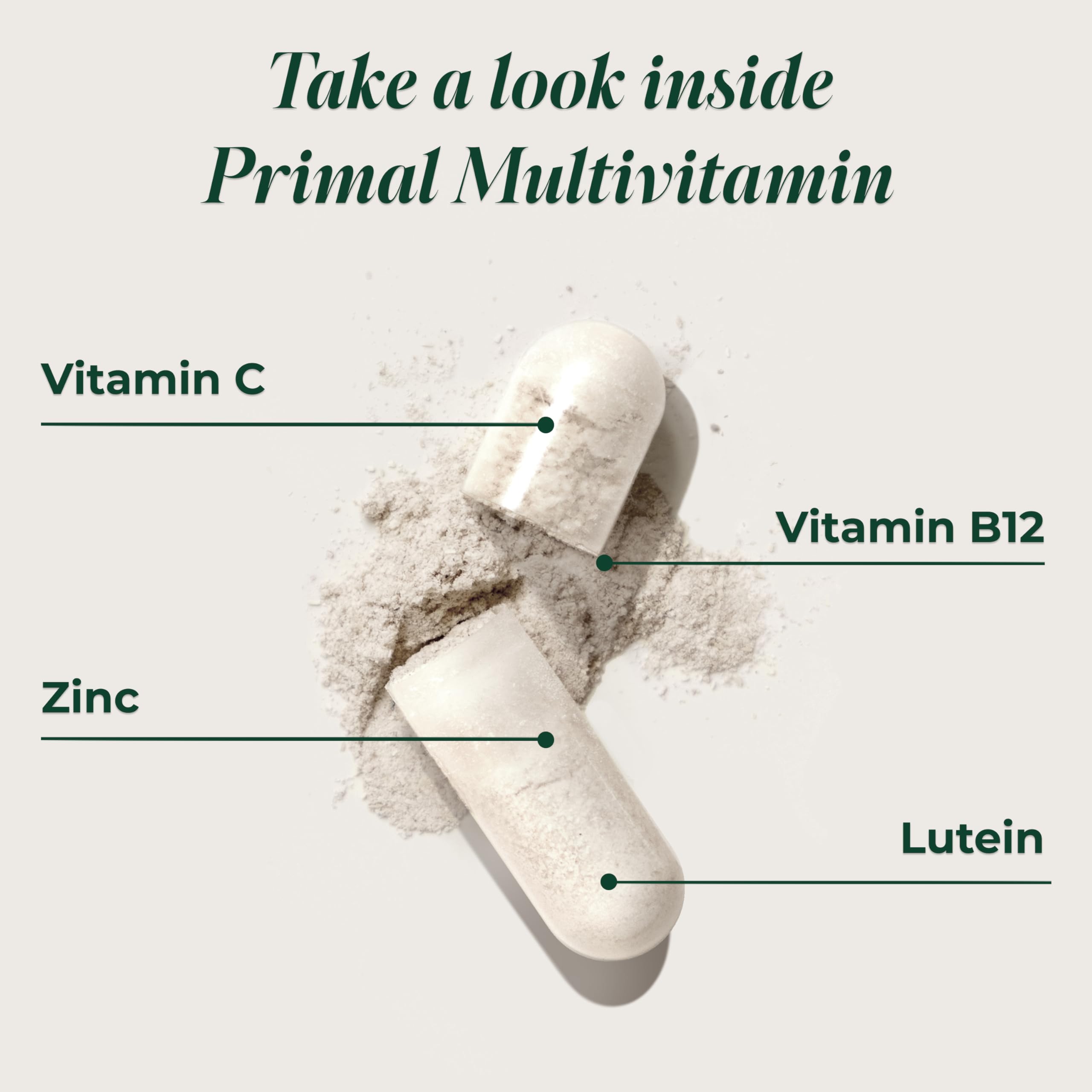 Daily Multivitamin – 21 Essential Vitamins & Minerals, A, C, D, E, B12, Biotin, Zinc