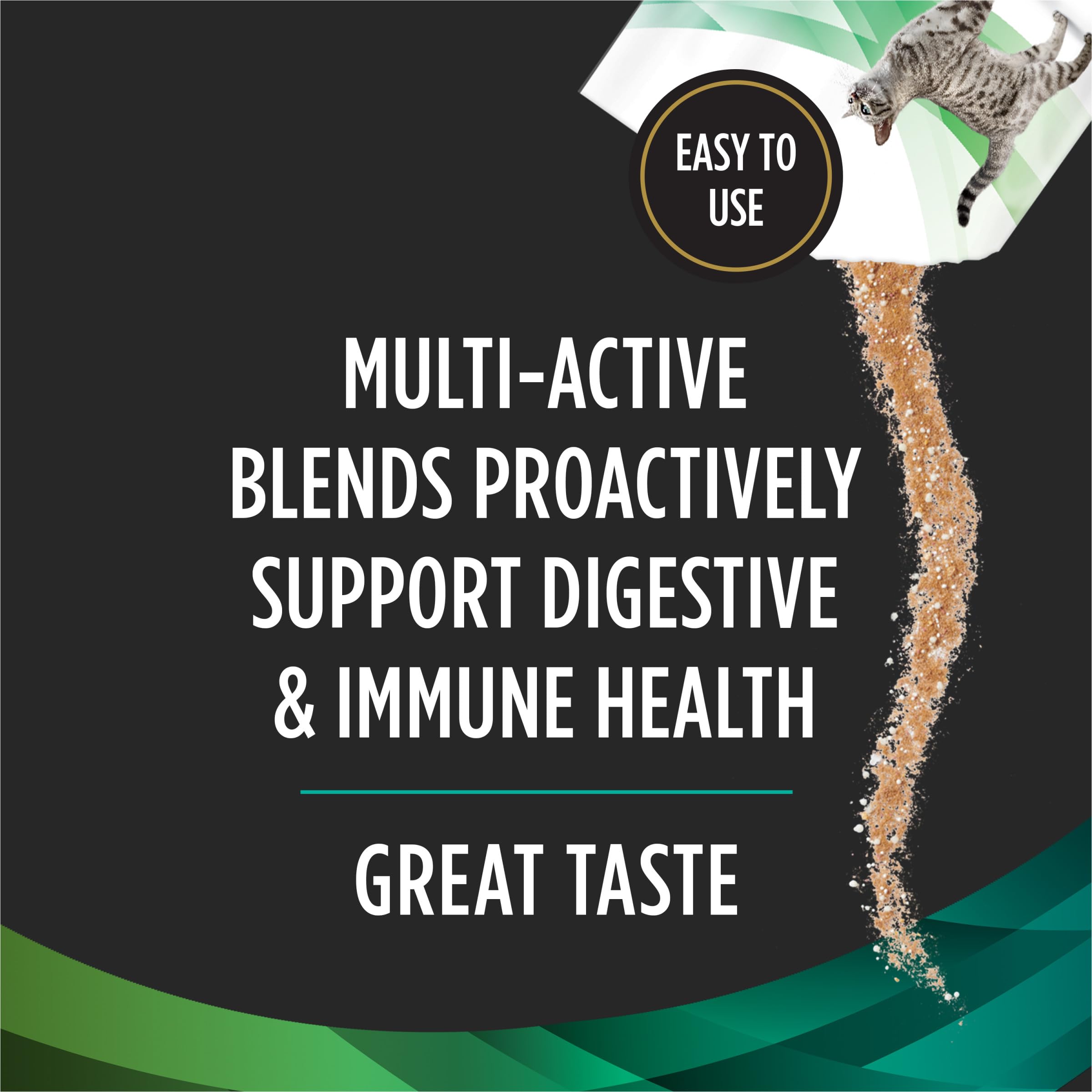 Daily Probiotic & Immune Support Supplement for Cats – 30ct