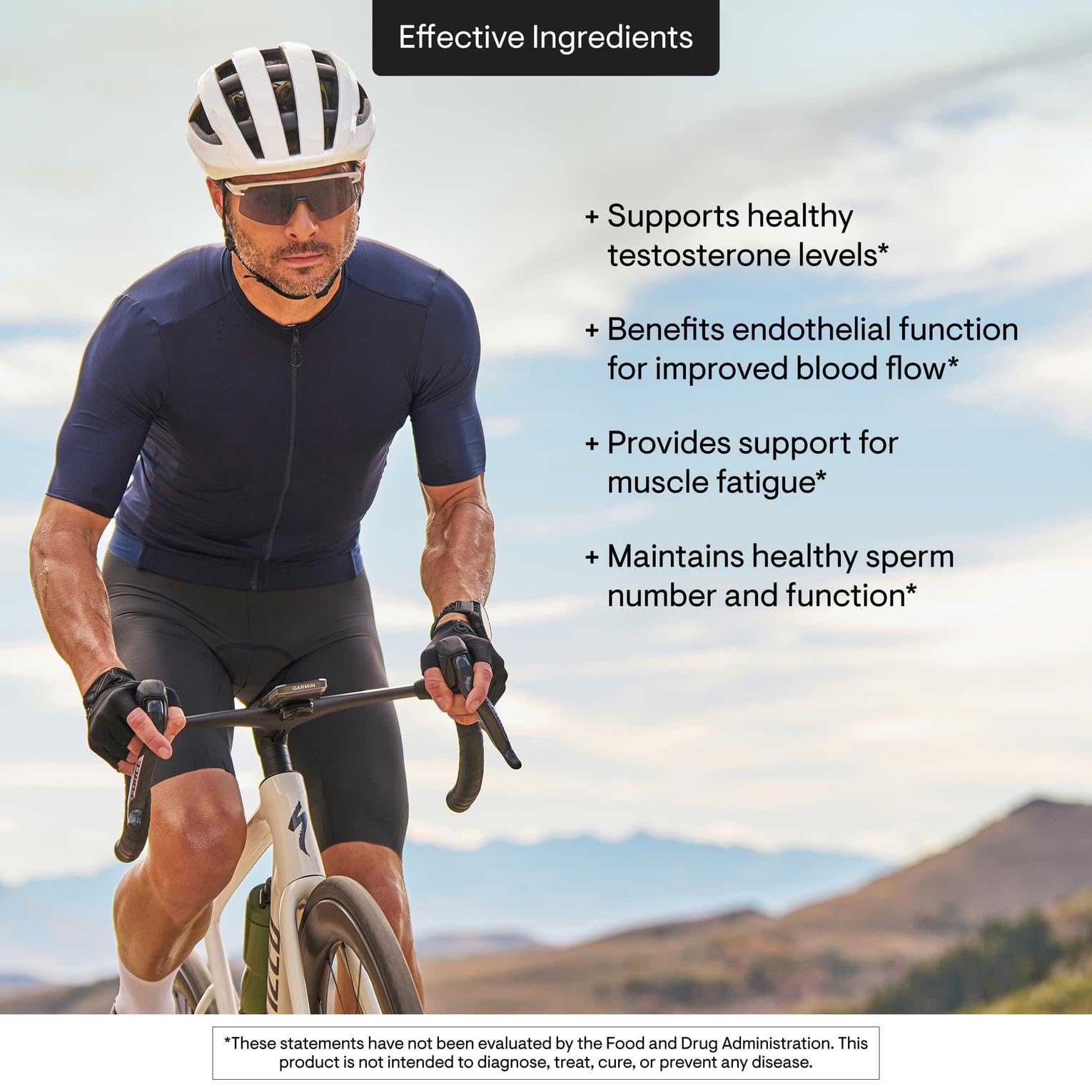 Testosterone Support Supplement for Men – Energy & Muscle Support, 30 Servings