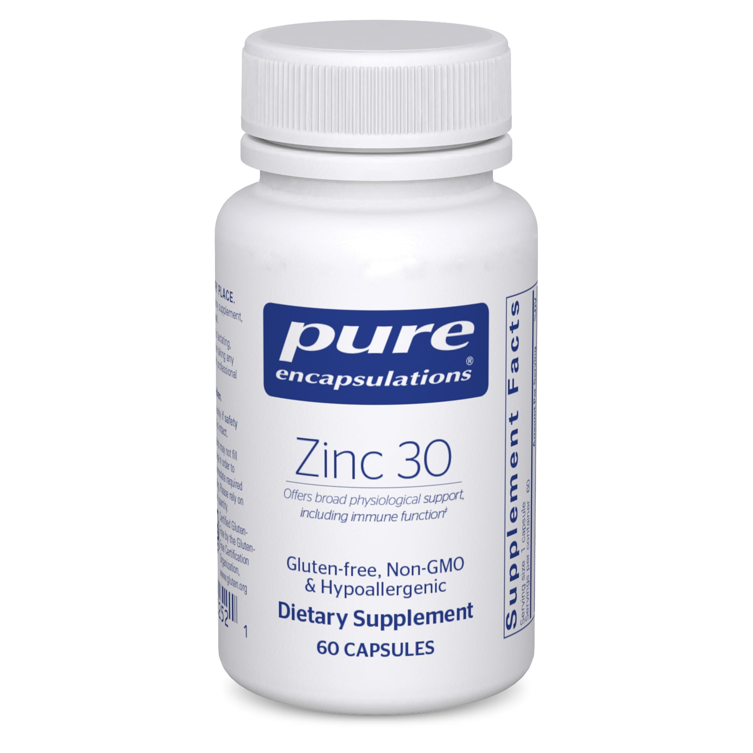 Zinc Picolinate 30mg – Immune Support Supplement, 60 Capsules