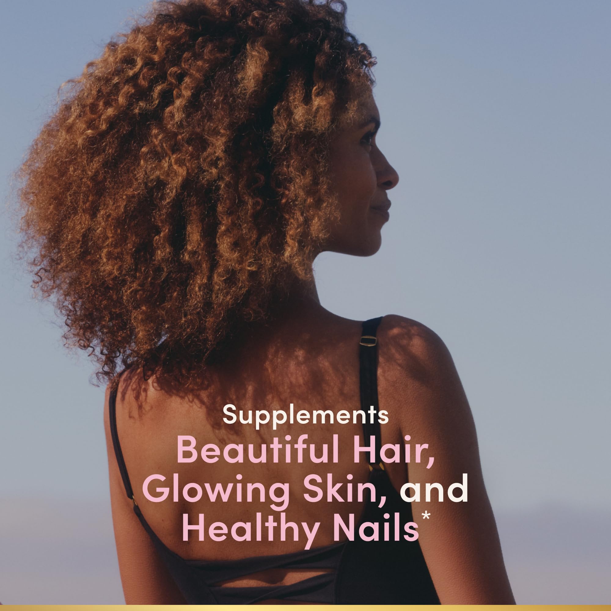 Hair Skin Nails Gummies Biotin Collagen 80 Count
