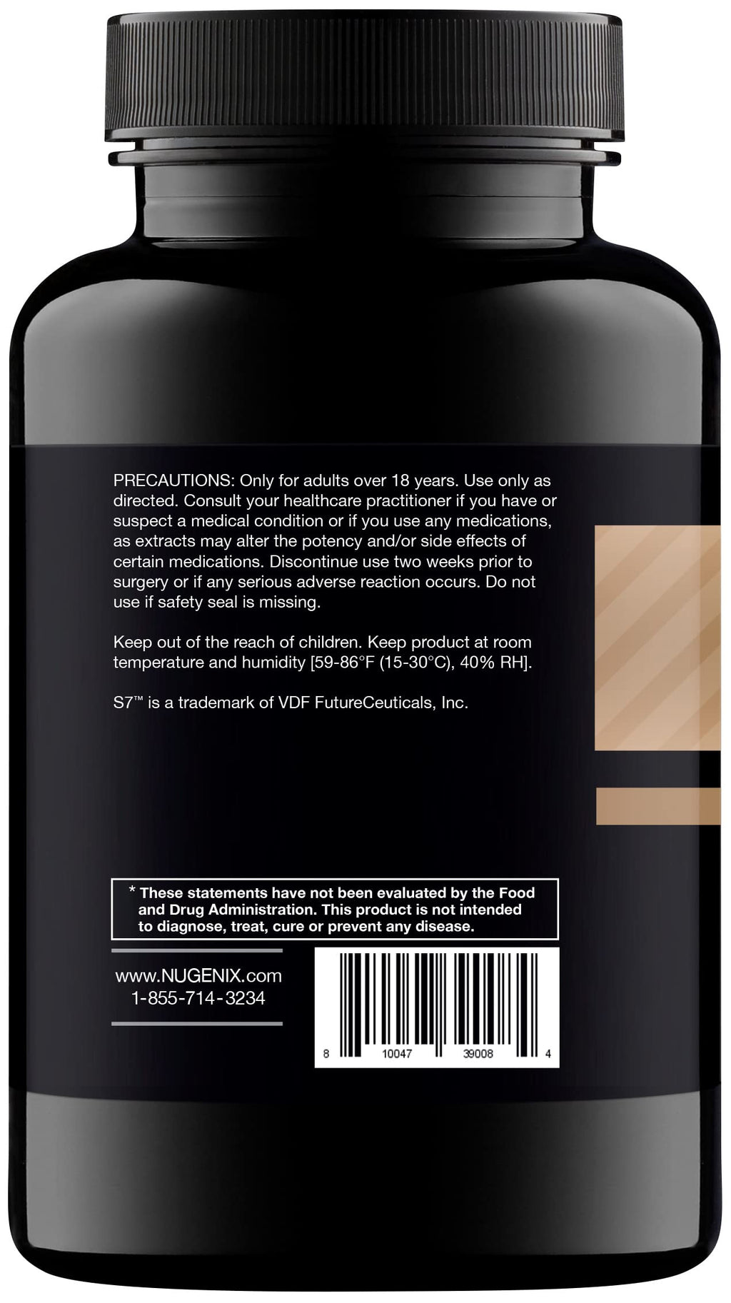 Nitric Oxide Booster Capsules – Blood Flow & Endurance, 100 Ct