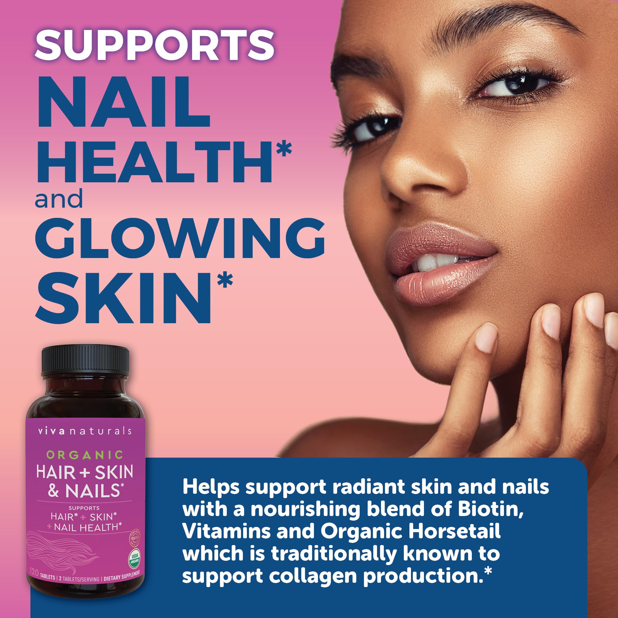 Biotin 5000mcg Hair Skin Nails Vitamins 120 Count