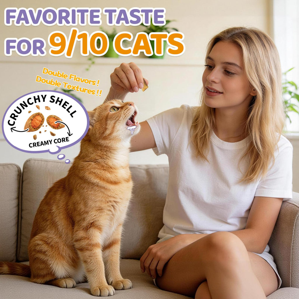 L-Lysine Immune Support Chews for Cats – Colostrum & Omega-3 500ct