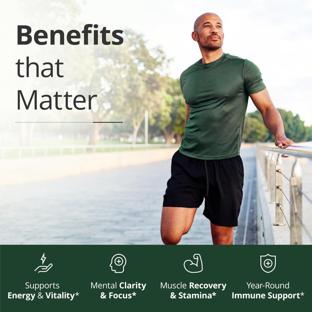 Men’s Multivitamin Liquid Capsules Energy Support 60 Count