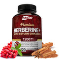 Berberine HCL 1200mg with Ceylon Cinnamon – 120 Capsules