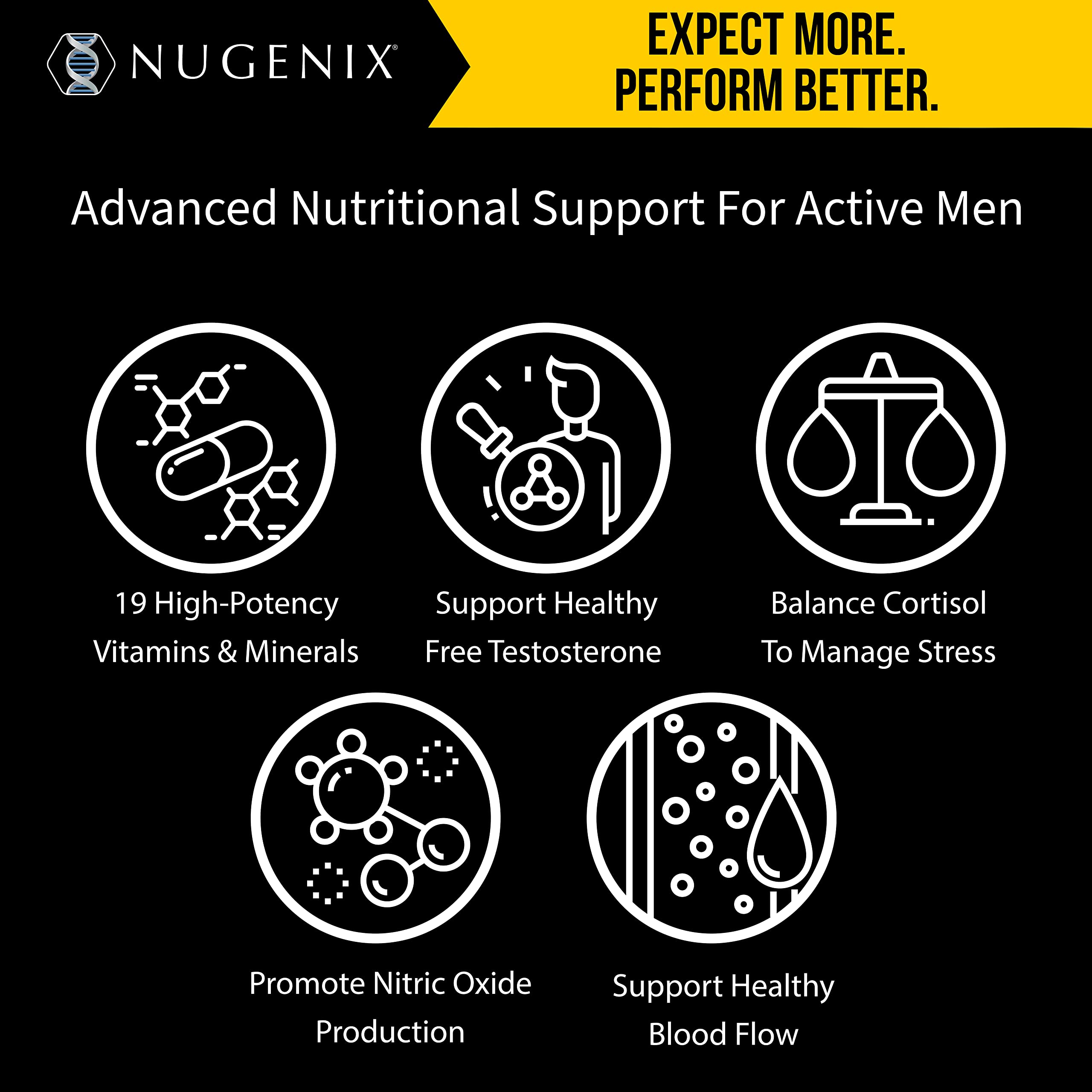 Men’s Multivitamin with Testosterone Support 60 Tablets