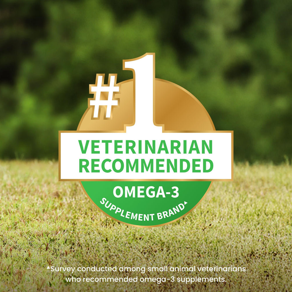 Omega-3 Fish Oil Liquid for Dogs – Skin, Coat & Joint Support 16oz